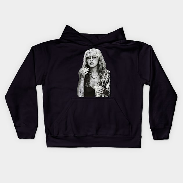 Vintage Stevie nicks old Is my fairy godmother Kids Hoodie by LufyBroStyle